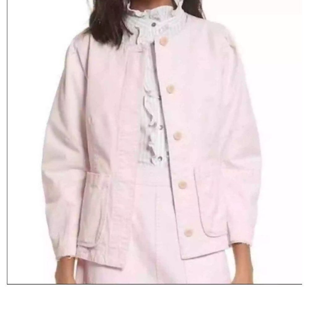 Rebecca Taylor Pink Twill Jacket